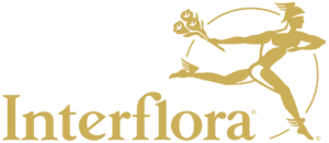 Logo Interflora, livraison de fleurs