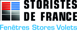 Logo Storistes de France, Fenêtres, Stores et Volets